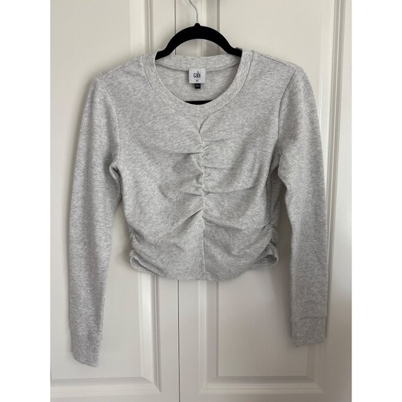 Cabi Chaser Tee style 4750 Grey Women's size XS - Picture 2 of 5